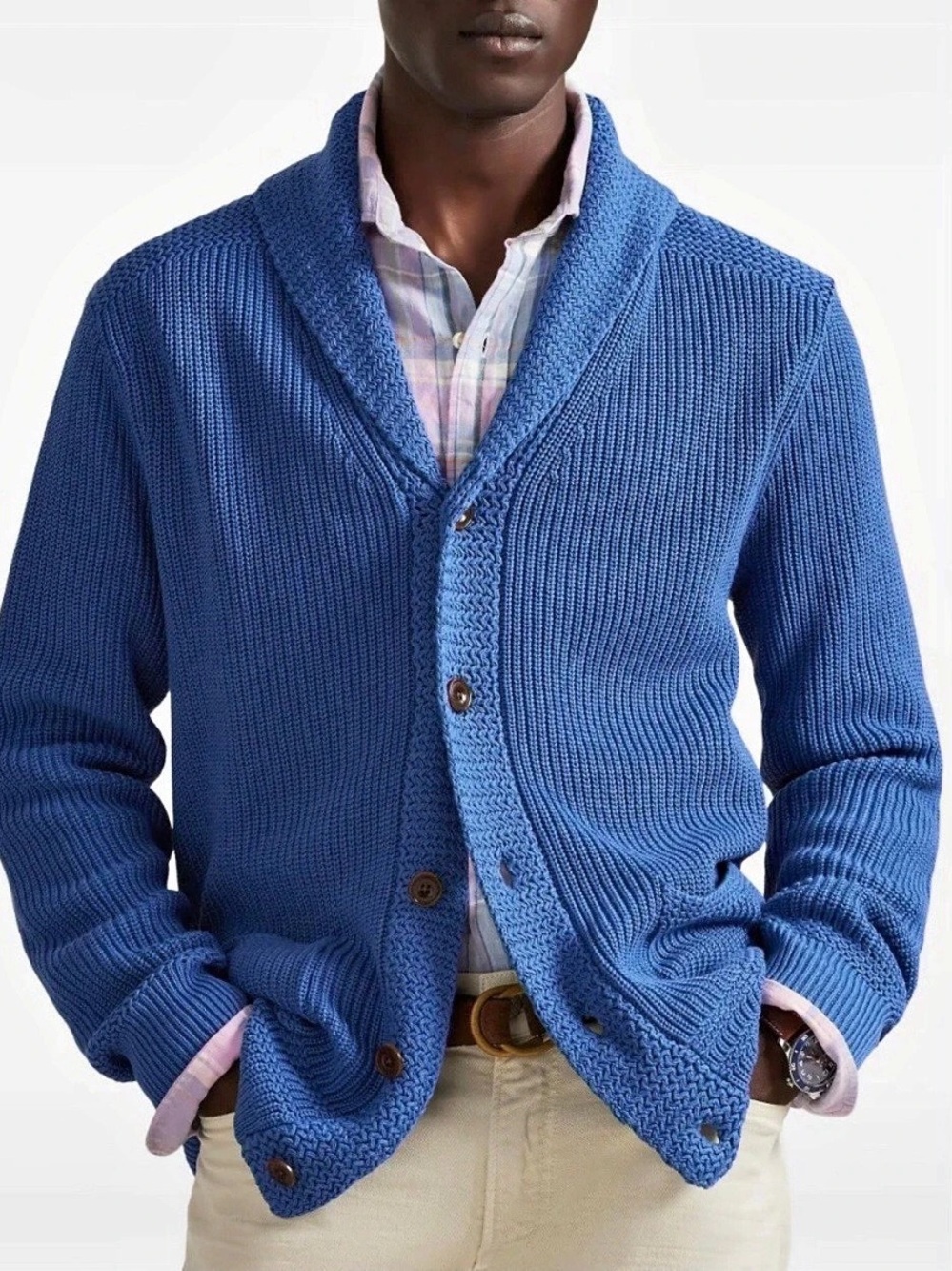 BNWT Polo Ralph Lauren Cotton Shawl-Collar Cardigan 💙